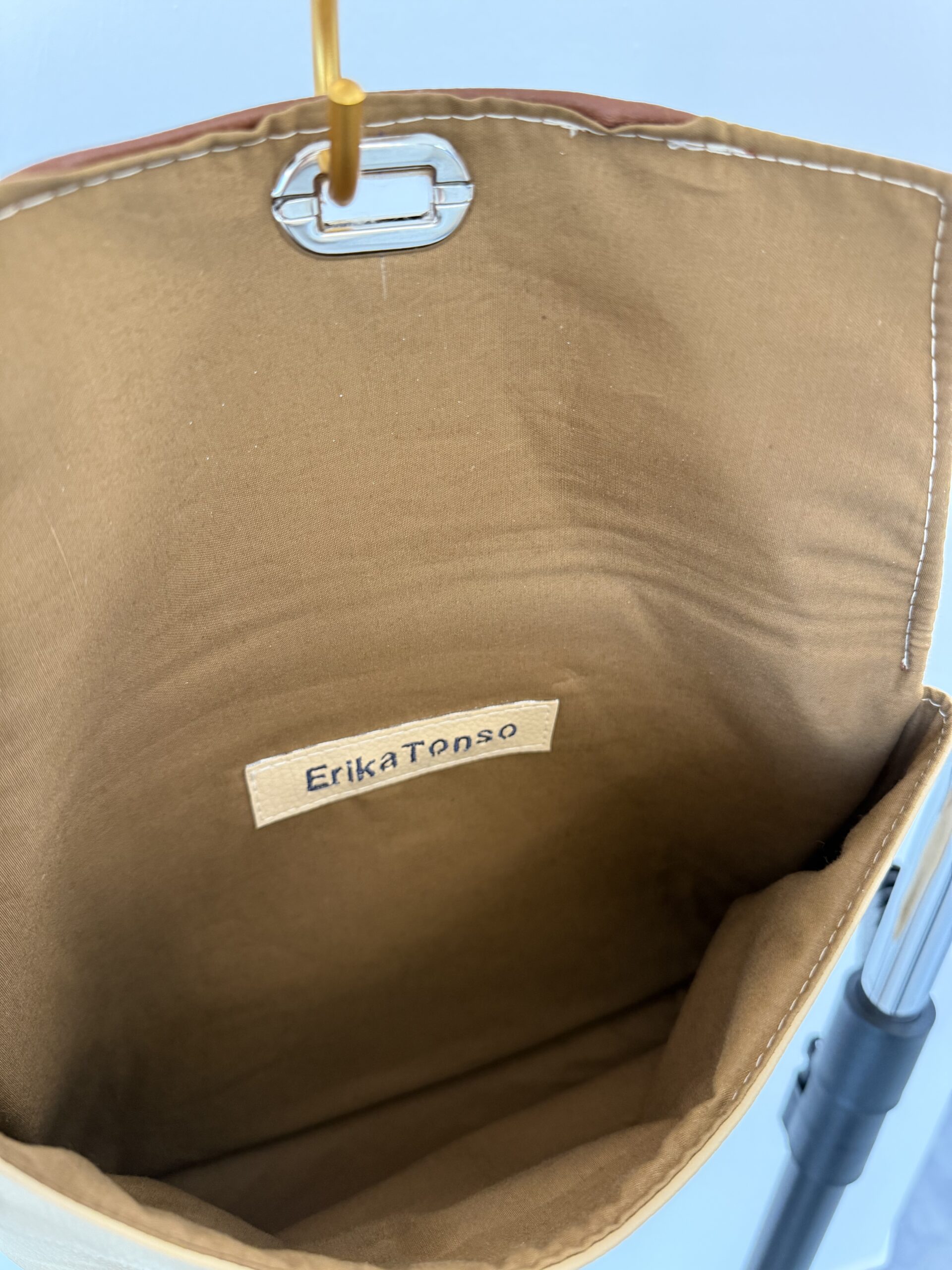 Bauchtasche aus ohoskin, innenfutter aus Baumwolle